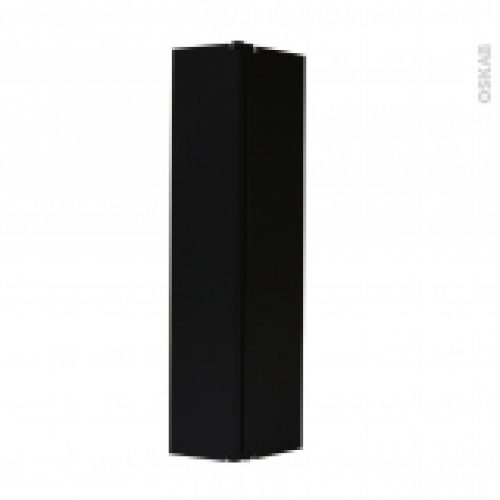 Raccord De Plinthe De Cuisine Jonction D Angle Ou Droite Hauteur 15 Cm Noir Mat Sokleo