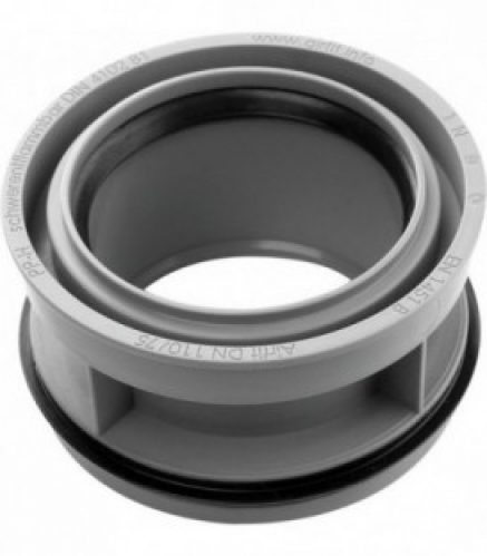 Raccord de reduction d&rsquo;eaux usees DN 110 x 75 – concentrique pour tubes HT et KG