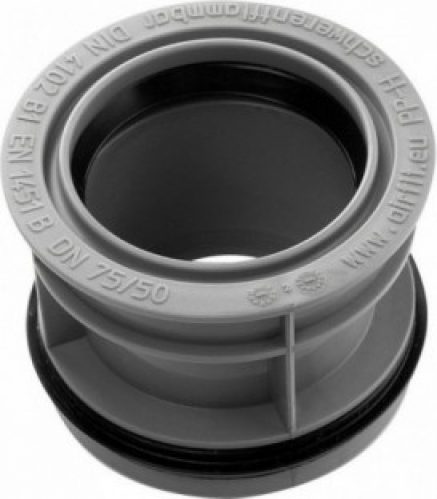 Raccord de reduction d&rsquo;eaux usees DN 75 x 50 concentrique