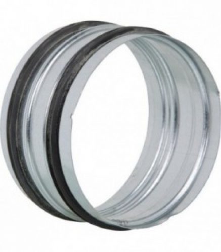 Raccord de tuyau court accordement DN125 avec joint, cote raccord et cote appareil