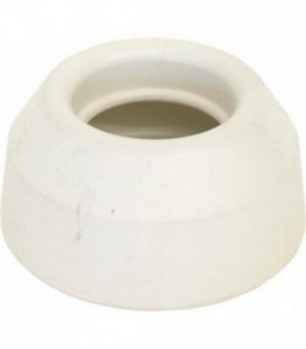 Raccord de tuyau de refoulement caoutcho pour manchon en porcelaine 48 mm pour tuyaux de chasse d&rsquo;eau diam 44 mm