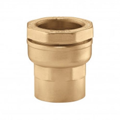 Raccord DECA laiton tube PE – Droit Femelle