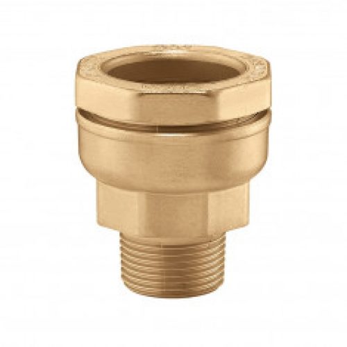 Raccord DECA laiton tube PE – Droit Mâle réduit