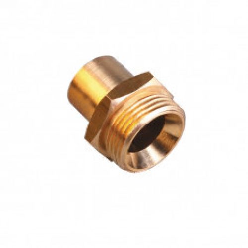 Raccord d’entrée pour régulateur gaz – Cuivre Ø18 / Mâle JSC 3/4″- Gaz Naturel – Propane