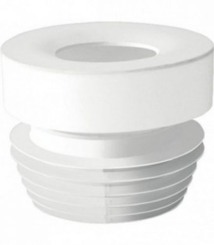 Raccord droit de WC diametre 90-110 couleur : blanc