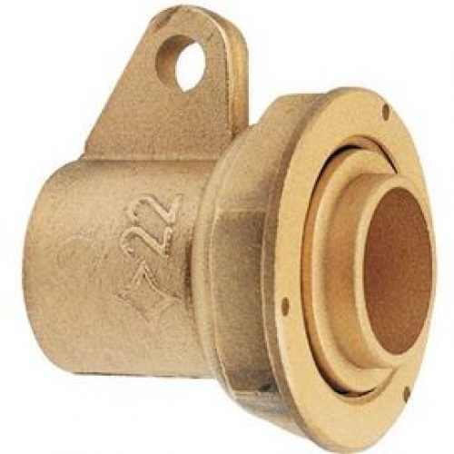 Raccord droit à joint plat Gaz avec patte de fixation pour tube Ø28mm, écrou 6/20