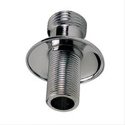 Raccord droit laiton chrome double mâle