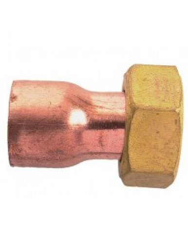 Raccord femelle 2 pièces écrou prisonnier à souder