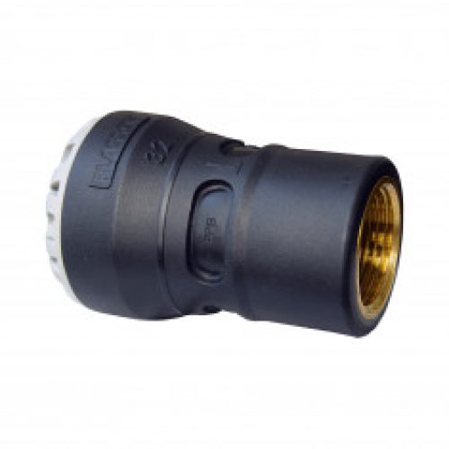 Raccord femelle spécial compteur encliquetable tube PE – Série 1 – Plasson