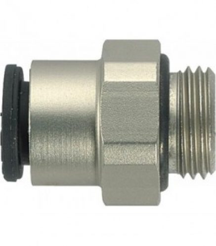 Raccord filete a vis droit D 4mm M 5