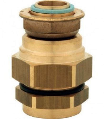 Raccord Flexiclic, entrée DN 20, sortie écrou-tournant joint plat, pour compteur fem 6/20