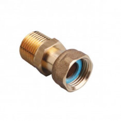 Raccord Gaz Naturel droit femelle G 1/2″ (15/21) et mâle conique R 1/2″ (15/21)