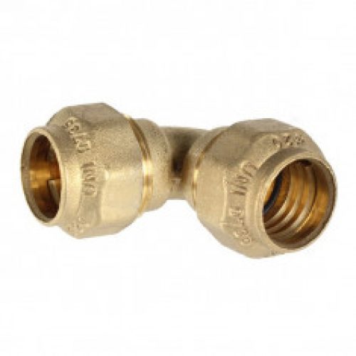 Raccord laiton coude égal 90° pour tube PE