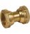 Raccord laiton droit avec écrou-chapeau 1&Prime; chapeau x 3/4&Prime; chapeau