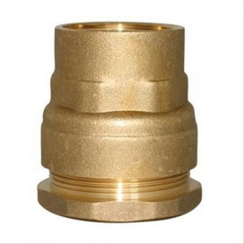 Raccord laiton droit femelle pour tube PE Ø50 F1 »1/2  – Somatherm