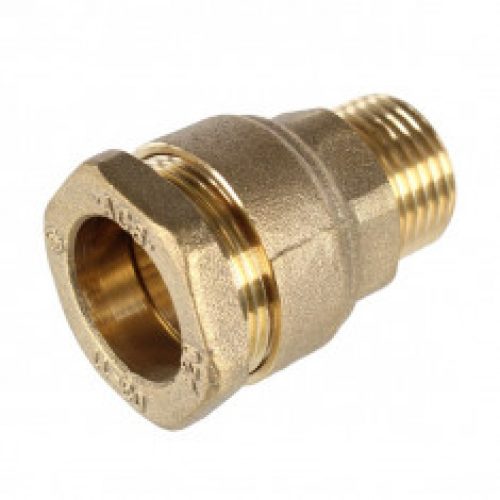 Raccord laiton droit Mâle pour tube PE