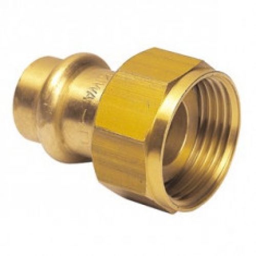 Raccord laiton à sertir et à visser – Union Femelle écrou tournant