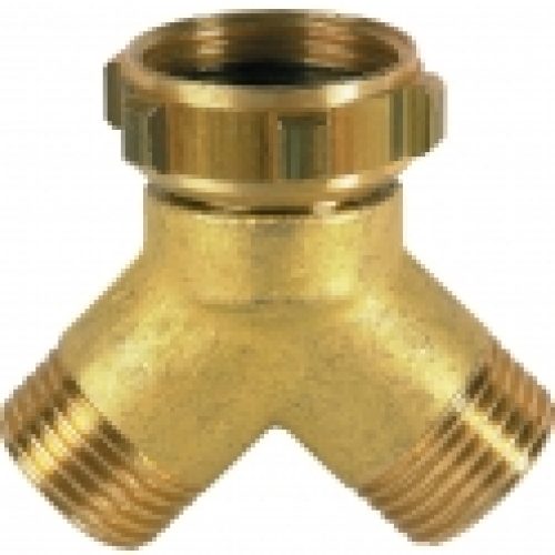 Raccord laiton Y fileté – MF 3/4&Prime; – Riquier