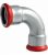 Raccord moule C acier Coude 90 (fem/fem) 12 mm WG834