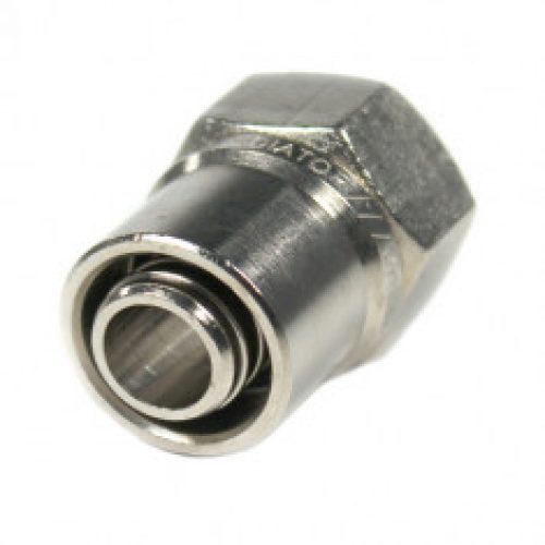 Raccord nickelé Multicouche Gladiator à glissement Ø25 – Femelle écrou Libre 3/4&Prime;(20/27)