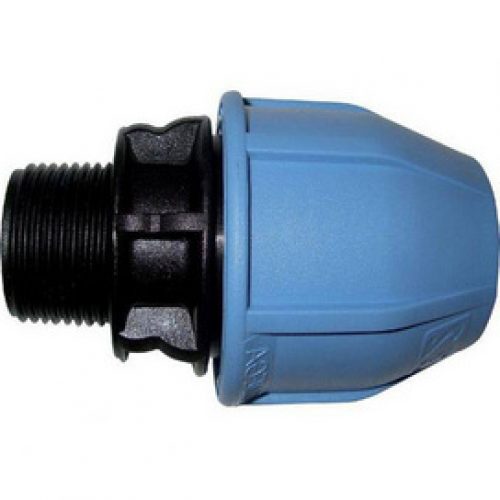 Raccord PLAST droit PE D63 M2