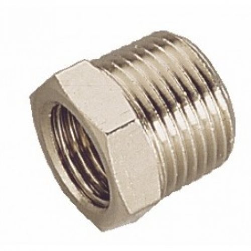 Raccord pneumatique : réduction filetage cônique mâle/femelle A4