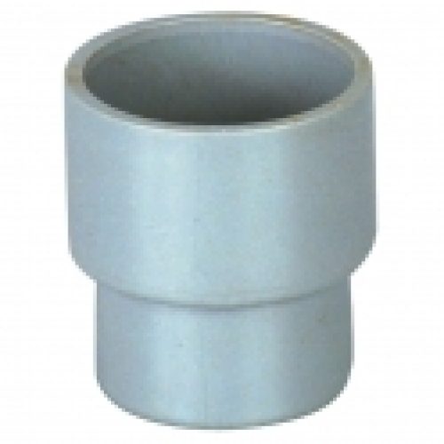 Raccord PVC gris droit réduit – Ø 40 – 32 mm – Double emboîture – Girpi