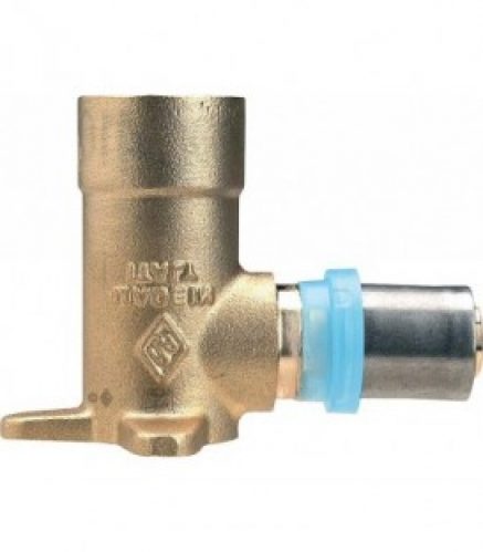 Raccord à sertir pour MSVR équerre murale courte 20 x 2 mm – DN15 (1/2&Prime;)