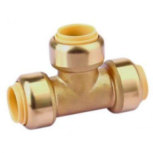 Raccord Té – Laiton – automatique -égal – différents filetages -Toutub