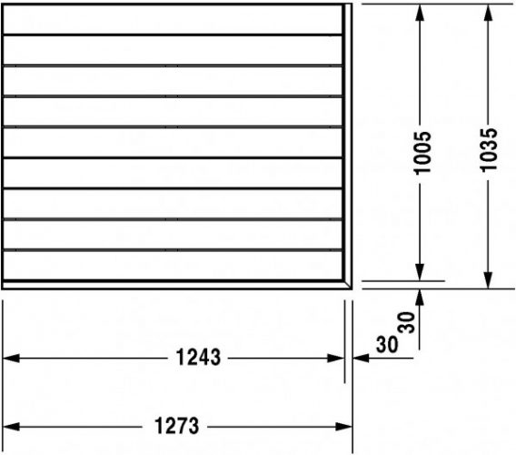raccordement de douche Duravit Inipi Noyer Américain 791513000000000