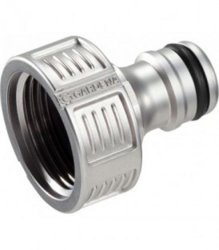 Raccordement robinet premium Gardena 16,7mm(G3/8),robinet 21mm (G1/2), filetage