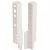 Raccords de paroi arrière pour tiroir ArciTech-H186 mm-blanc