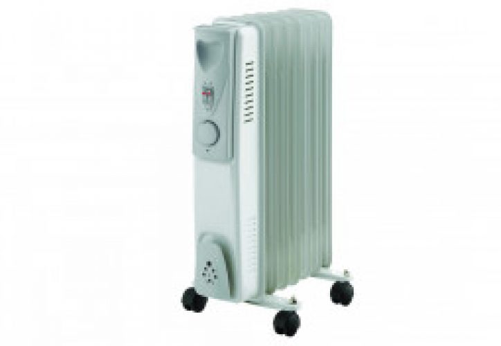 Radiateur Bain d’Huile 1500 Watts – Thermostat + 3 Puissances