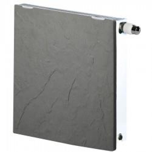 Radiateur chauffage central H2O DK11 Carré Ardoise Noire 390W VALDEROMA 02050011