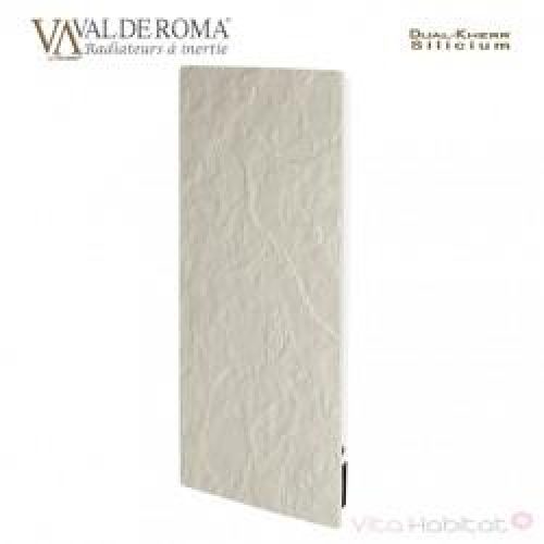 Radiateur à inertie Wifi Ardoise Blanche 1300W Vertical – Valderoma AB13VEW