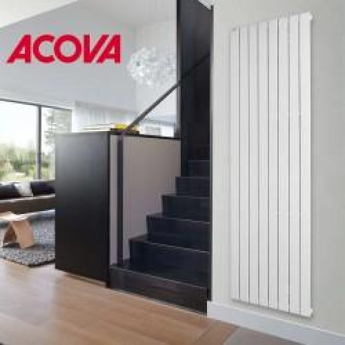 Radiateur électrique ACOVA – FASSANE Premium Vertical 1250W (hauteur 200) – inertie fluide -…
