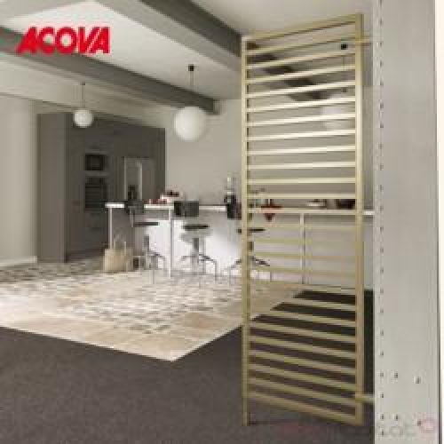 Radiateur électrique ACOVA KADRANE INOX sans régulation 500W – TKAI-050-050-F