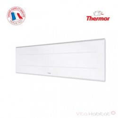 Radiateur électrique Aluminium THERMOR OVATION 3 Blanc 750W Plinthe 450321