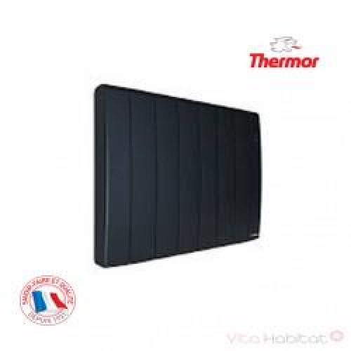 Radiateur électrique à Fluide THERMOR BILBAO 3 Gris Ardoise 1000W Horizontal  493304