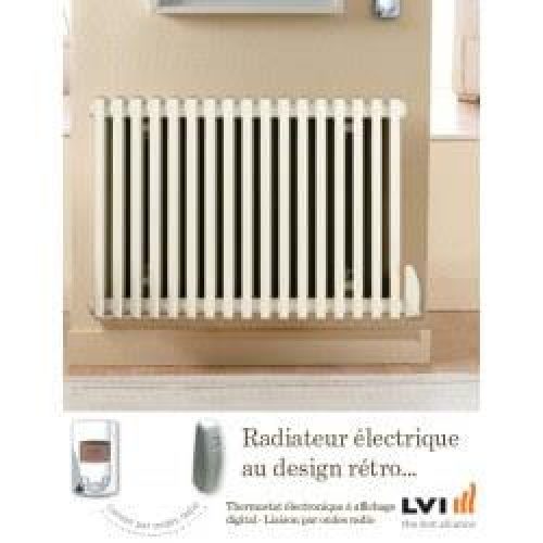 Radiateur LVI – EPOK H – 1250W FLUIDE – Horizontal (haut.600) 3630612