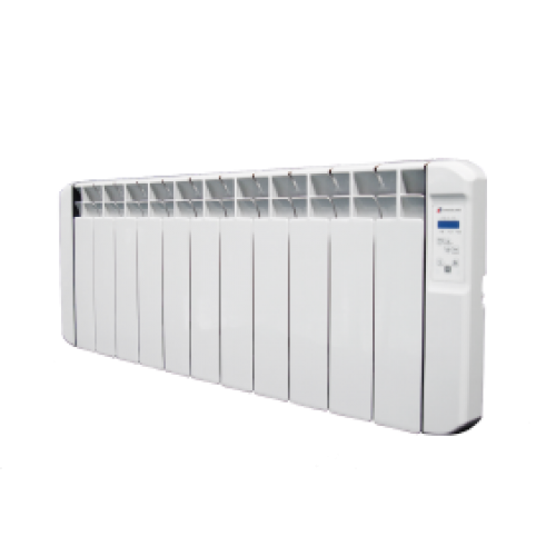 Radiateur sous fenêtre inertie fluide-indicateur de consommation 1250W  RCBL