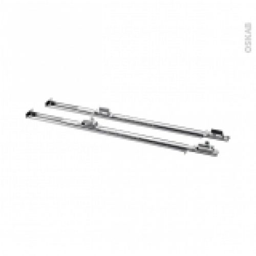 Rails Telescopiques Compatible Fours Whirlpool 1 Niveau Autobloquant Slp001 Wpro