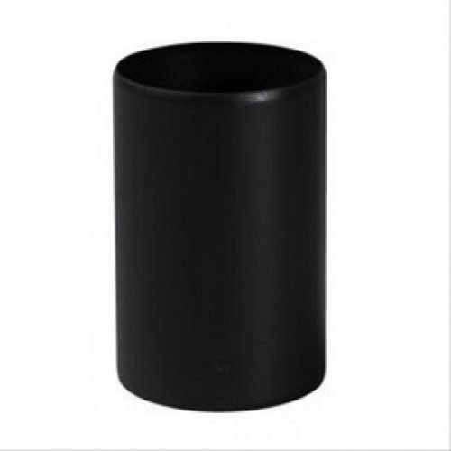 Rallonge MM 130mm conduit pellets émail noir mat diam 80mm – TEN