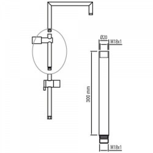 Rallonges (pour réf. / für Nr. / voor Nr.: 90.481, 90.583, 90.281, 90.393) – TRES 913446303