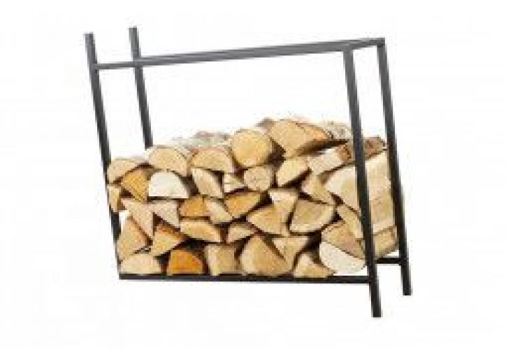 Range-Bûches en Acier Noir R137 (pls dimensions)