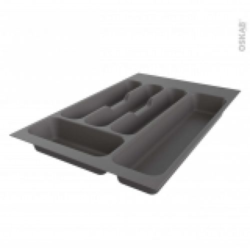 Range Couverts Tiroir A L Anglaise L40Cm Anthracite Sokleo