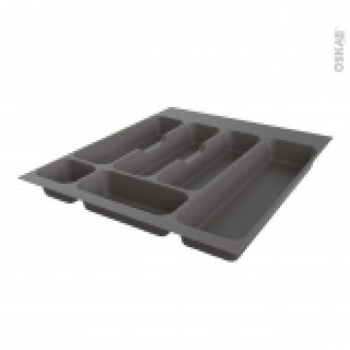 Range Couverts Tiroir A L Anglaise L50Cm Anthracite Sokleo