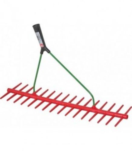 rateau em matiere plastique IDEAL 16 dents droites, double rangée 640 mm, sans manche