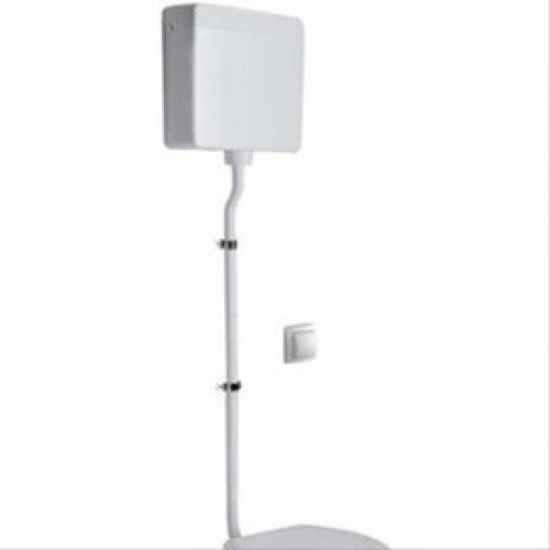 Récepteur pneumatique double touche pour réservoir haut Geberit