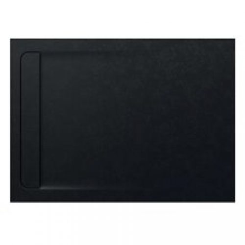 Receveur de douche 140×100 cm noir Aquos Roca